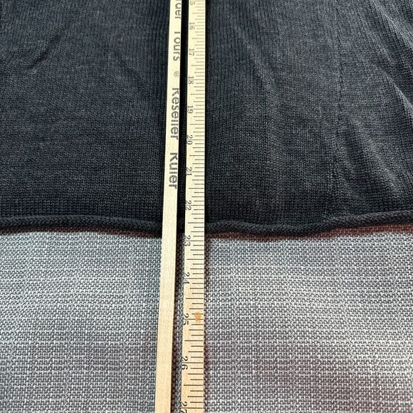 Eileen Fisher Sweater Cardigan Womens Medium Open‎ Front Merino Wool Oversize * - Picture 9 of 12